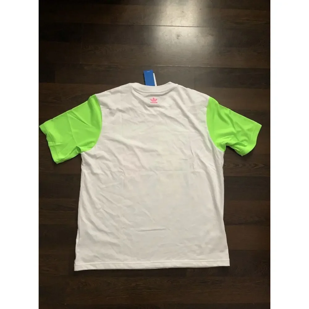 Adidas X by Jeremy Scott JS TEE Graphic Print AmbroideredT-Shirt, M, H53371